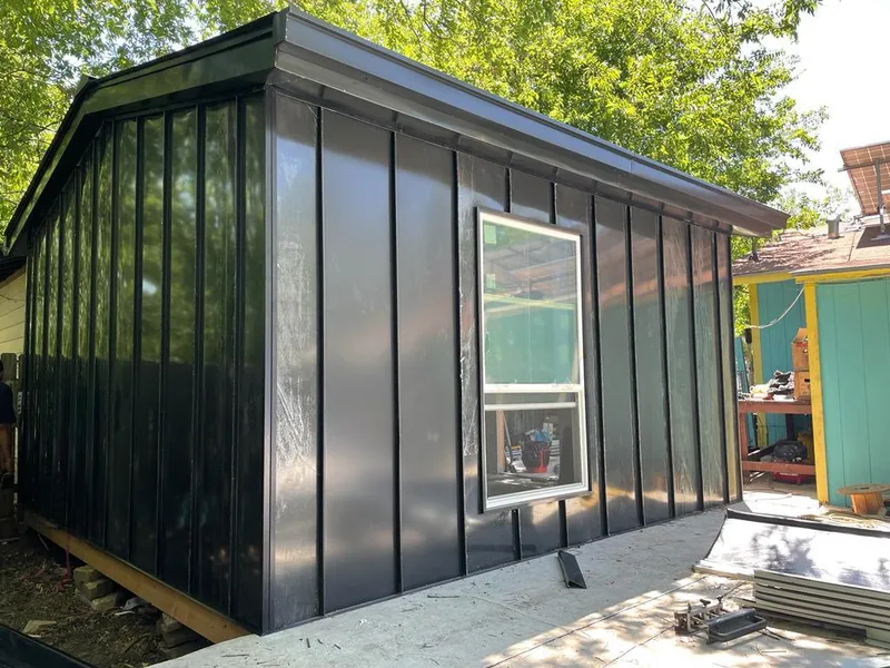 Black standing seam metal wall panels for Roof Inspection in Mount Pleasant